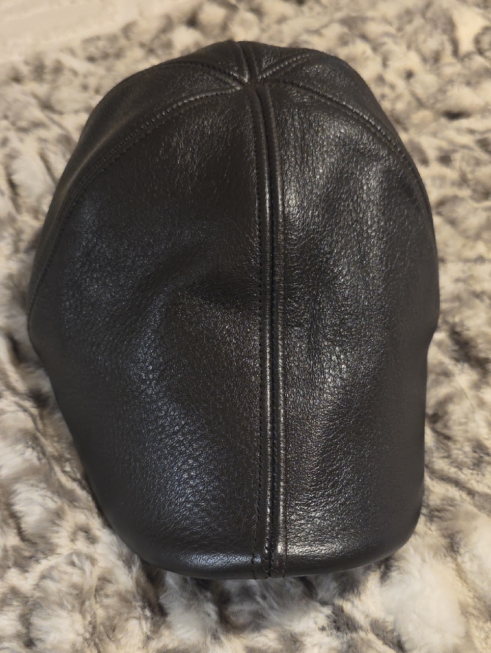 Genuine Leather Cap